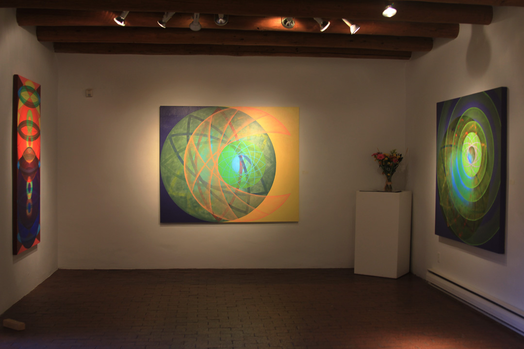 Gail Buono, 88, LAUNCH, and TIRA MI SU 2, installation at Tom Ross Gallery, Nov. 2014
