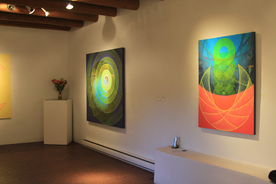 Gail Buono, TIRA MI SU 2, and JOURNEY TO THE CENTER installation at Tom Ross Gallery, Nov. 2014